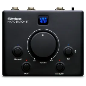 PreSonus MICROSTATION-BT 2.1 Monitor Controller with Bluetooth