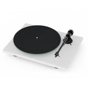 Pro-Ject T1 Phono OPEN BOX BT Bluetooth Manual Belt-Drive Turntable-Satin White-Excellent Condition