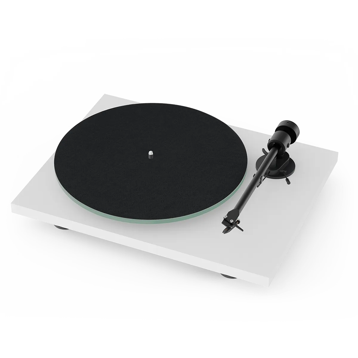 Pro-Ject T1 Phono OPEN BOX BT Bluetooth Manual Belt-Drive Turntable-Satin White-Excellent Condition