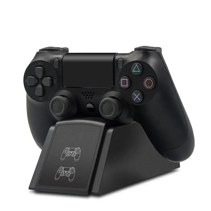 PS4 Controller Fast Charging Dock Station Dual Charger Stand