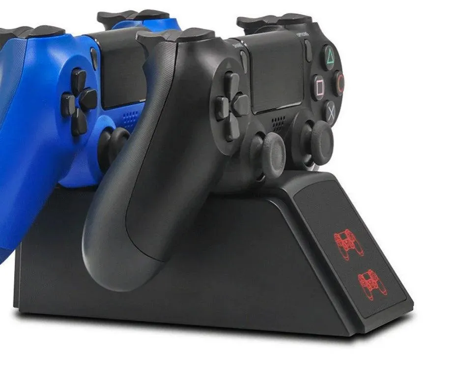 PS4 Controller Fast Charging Dock Station Dual Charger Stand