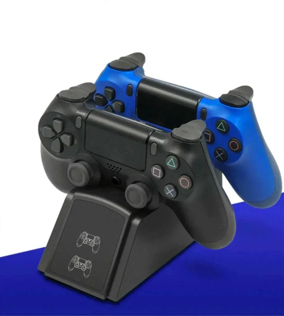 PS4 Controller Fast Charging Dock Station Dual Charger Stand