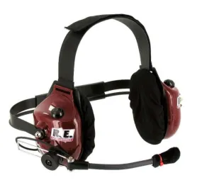 Racing Electronics Deluxe Crew Chief / Spotter Dual Radio Headset