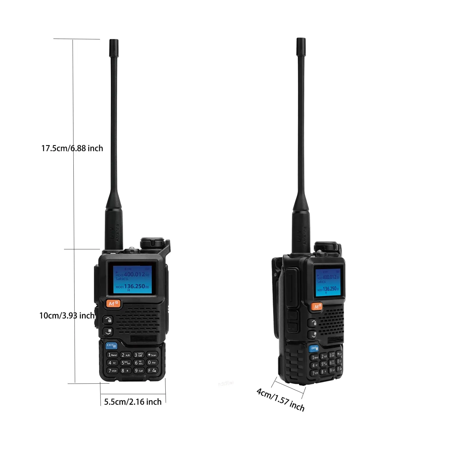 Radtel RT-600 Air Band Walkie Talkie Portable Am Fm Two Way Radio Commutator VHF Station K5 Receiver Ham Wireless Set Long Range