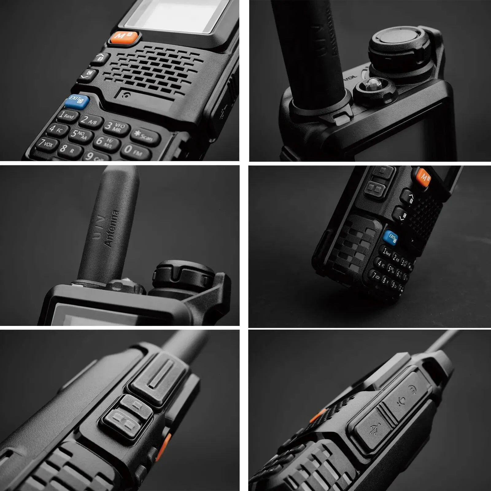 Radtel RT-600 Air Band Walkie Talkie Portable Am Fm Two Way Radio Commutator VHF Station K5 Receiver Ham Wireless Set Long Range