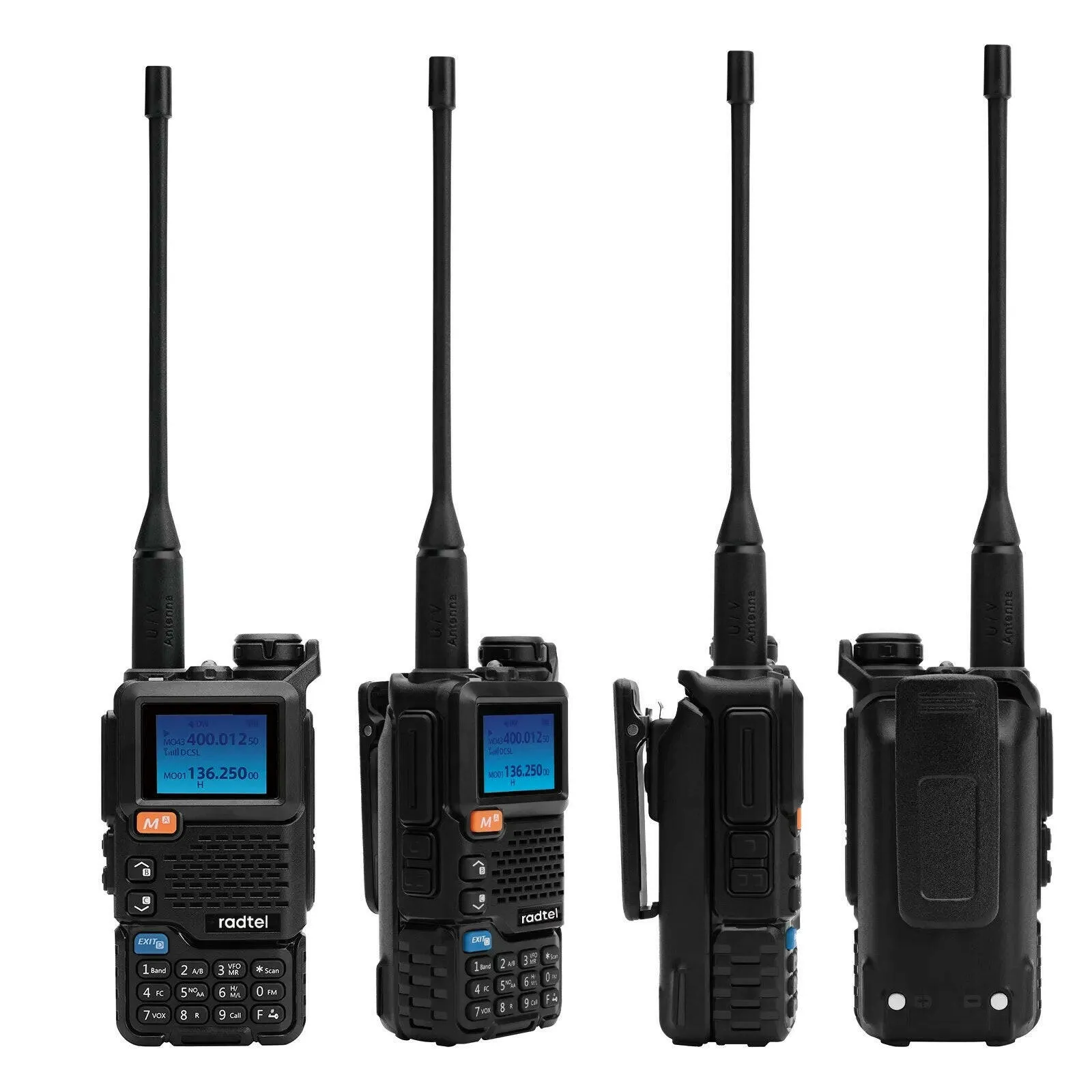 Radtel RT-600 Air Band Walkie Talkie Portable Am Fm Two Way Radio Commutator VHF Station K5 Receiver Ham Wireless Set Long Range