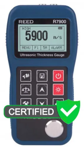 REED R7900 Ultrasonic Thickness Gauge - with ISO certificate