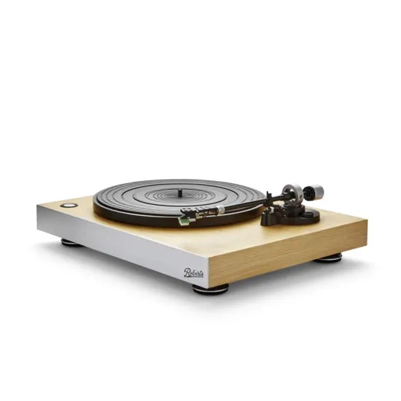 Roberts Stylus Luxe Direct Drive Turntable and Blutune 300 DAB  BT CD USB Sound System Black HiFi Package