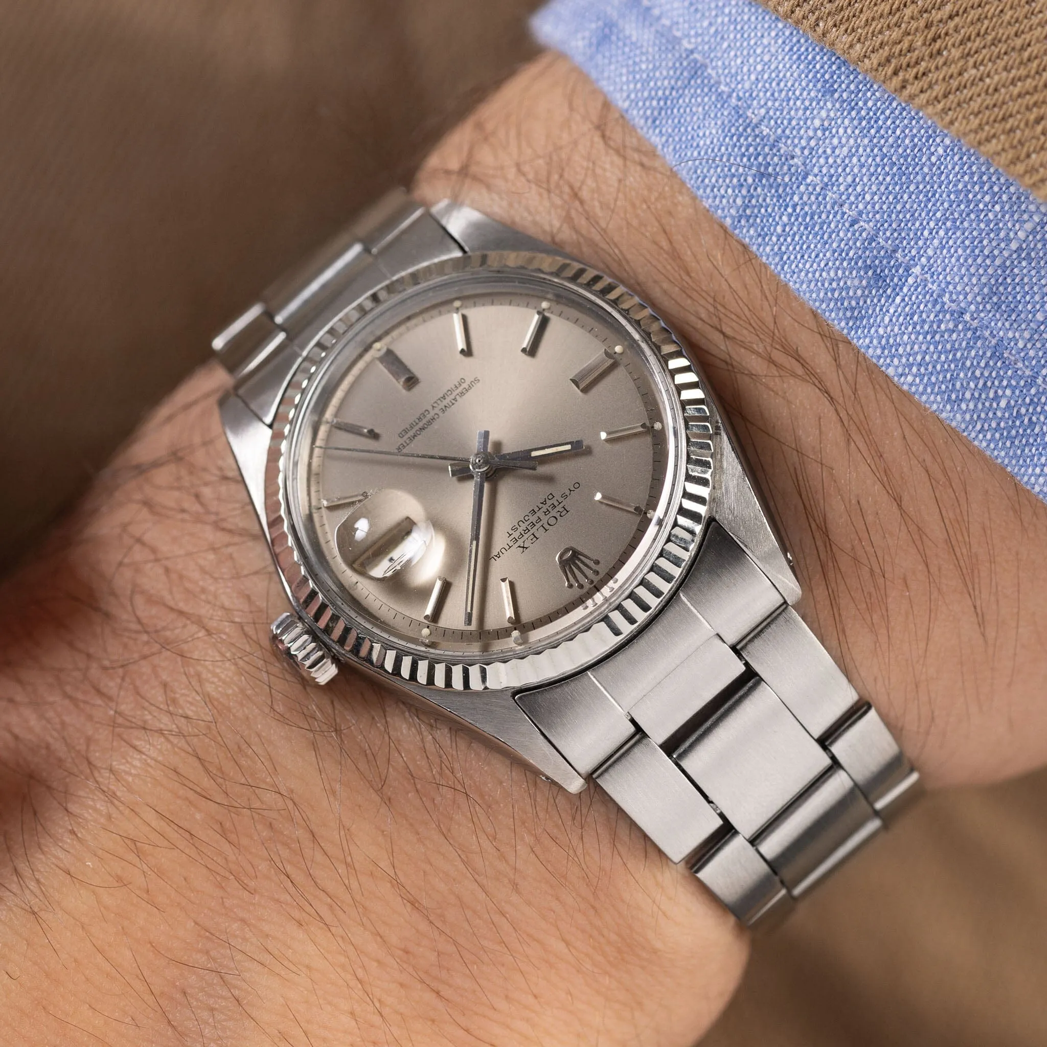 Rolex Datejust 1601 Taupe Dial