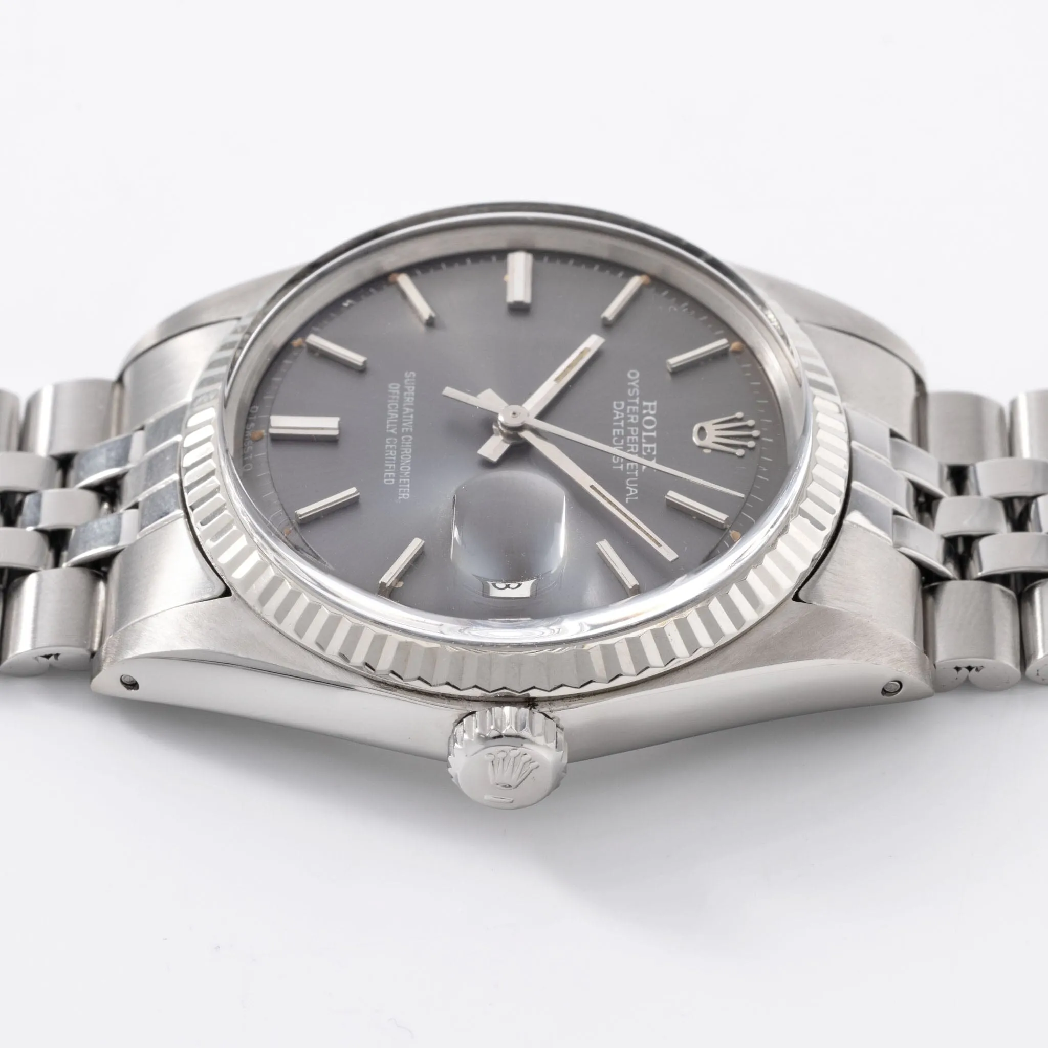 Rolex Datejust Grey Sigma Dial Ref 1601