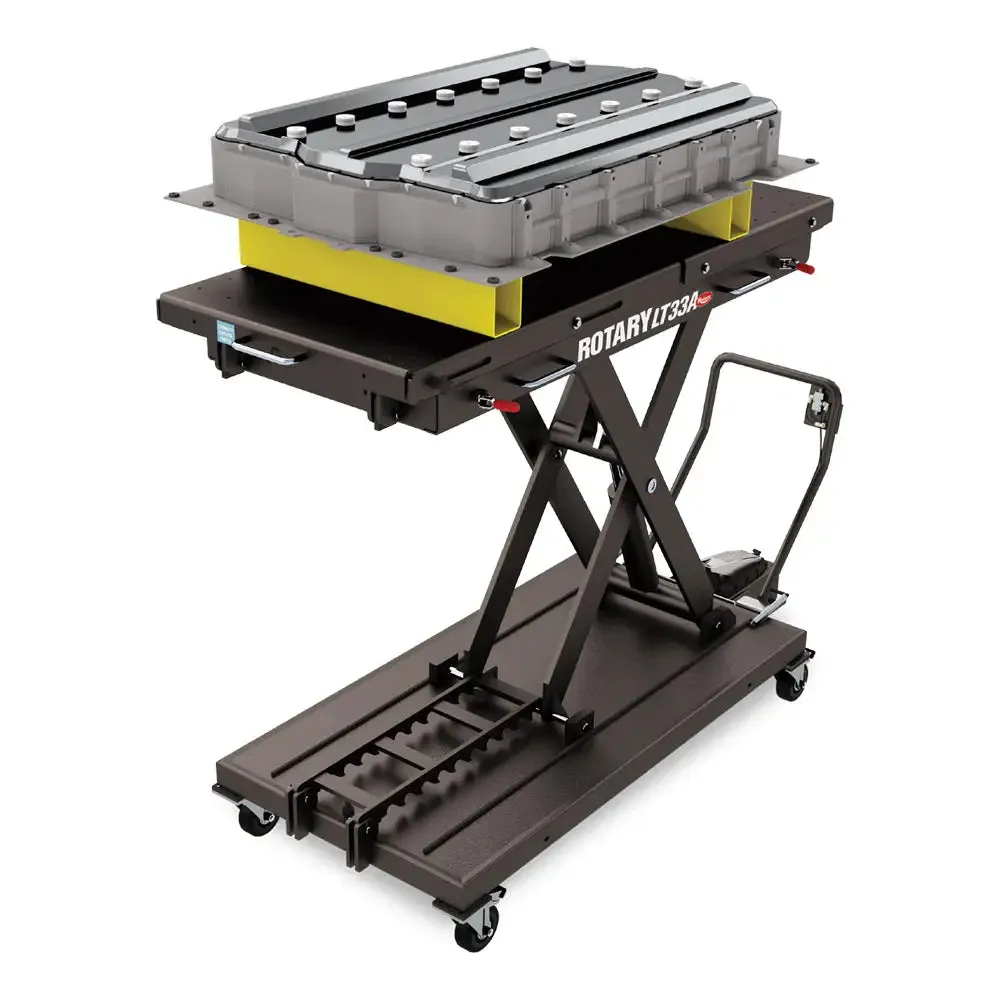 Rotary LT33A Electric/Hydraulic Lifting Table (3,300 lbs; 27-67" Height)