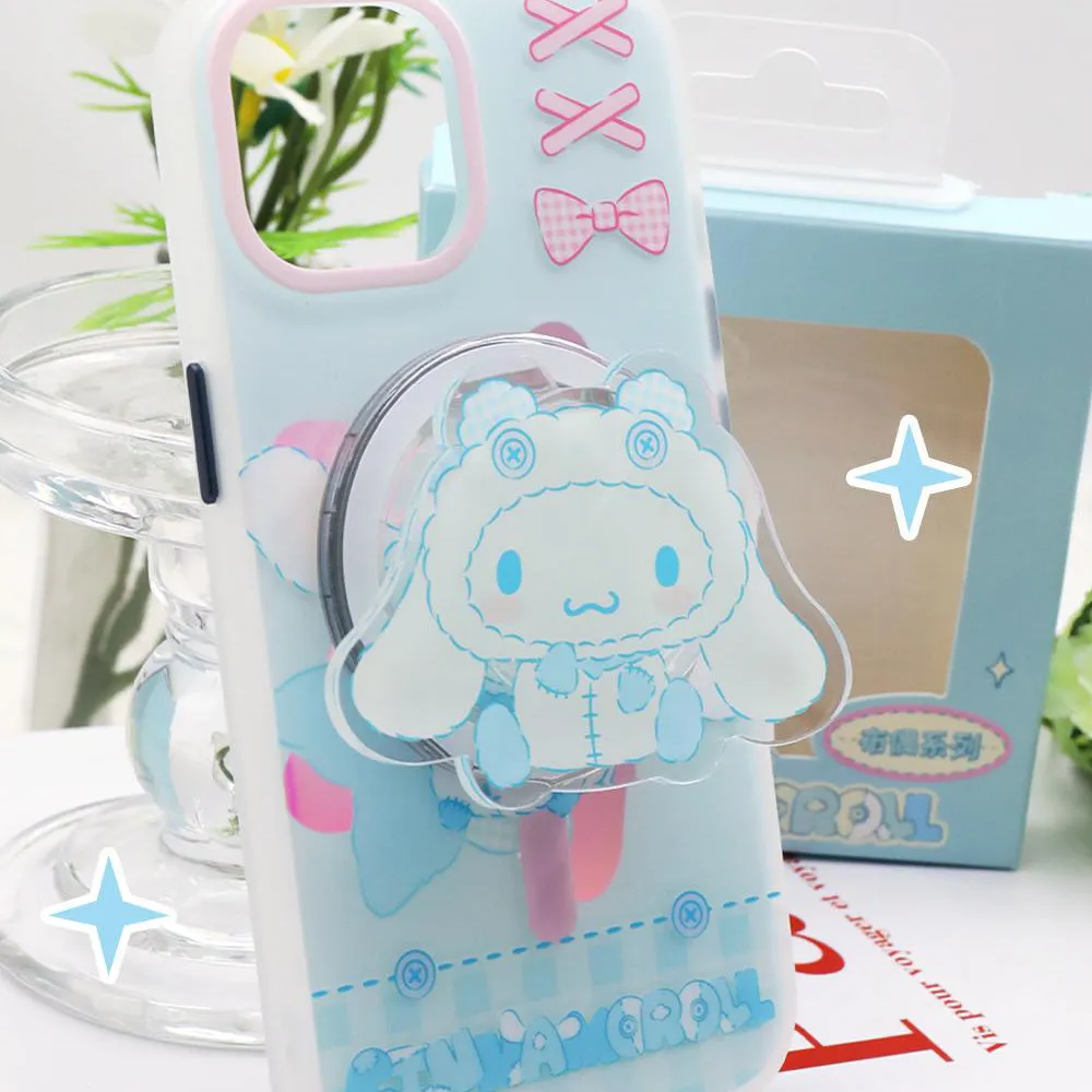 Sanrio Characters Doll MagSafe Airbag Stand Phone Grip Holder