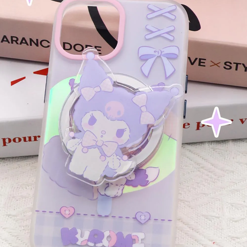 Sanrio Characters Doll MagSafe Airbag Stand Phone Grip Holder