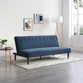 Single Sofa Bed in Blue