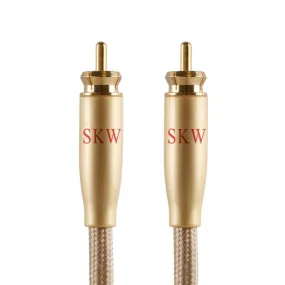 SKW SK1606001 RCA Audio Cable Male To Male Subwoofer Digital Coaxial Cable