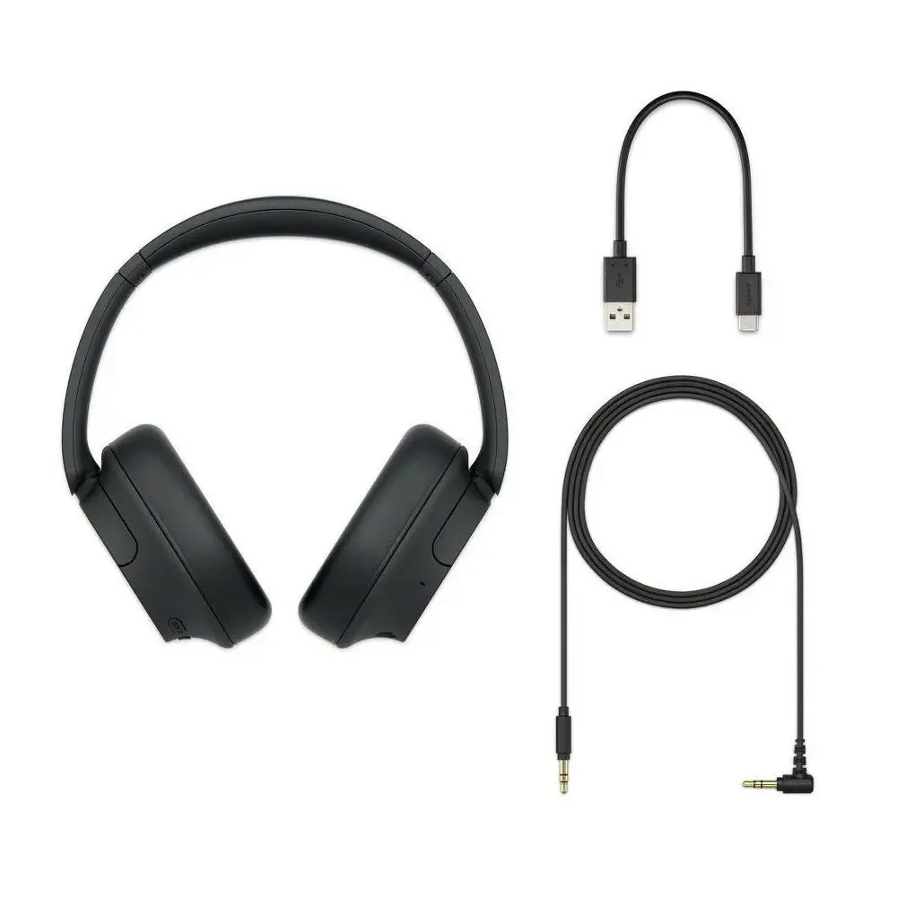 Sony WHCH720N Bluetooth Wireless Noise-Canceling Headphones - Black