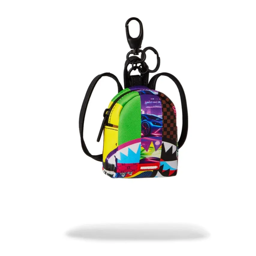 Sprayground Shark Masterpiece Backpack Keychain