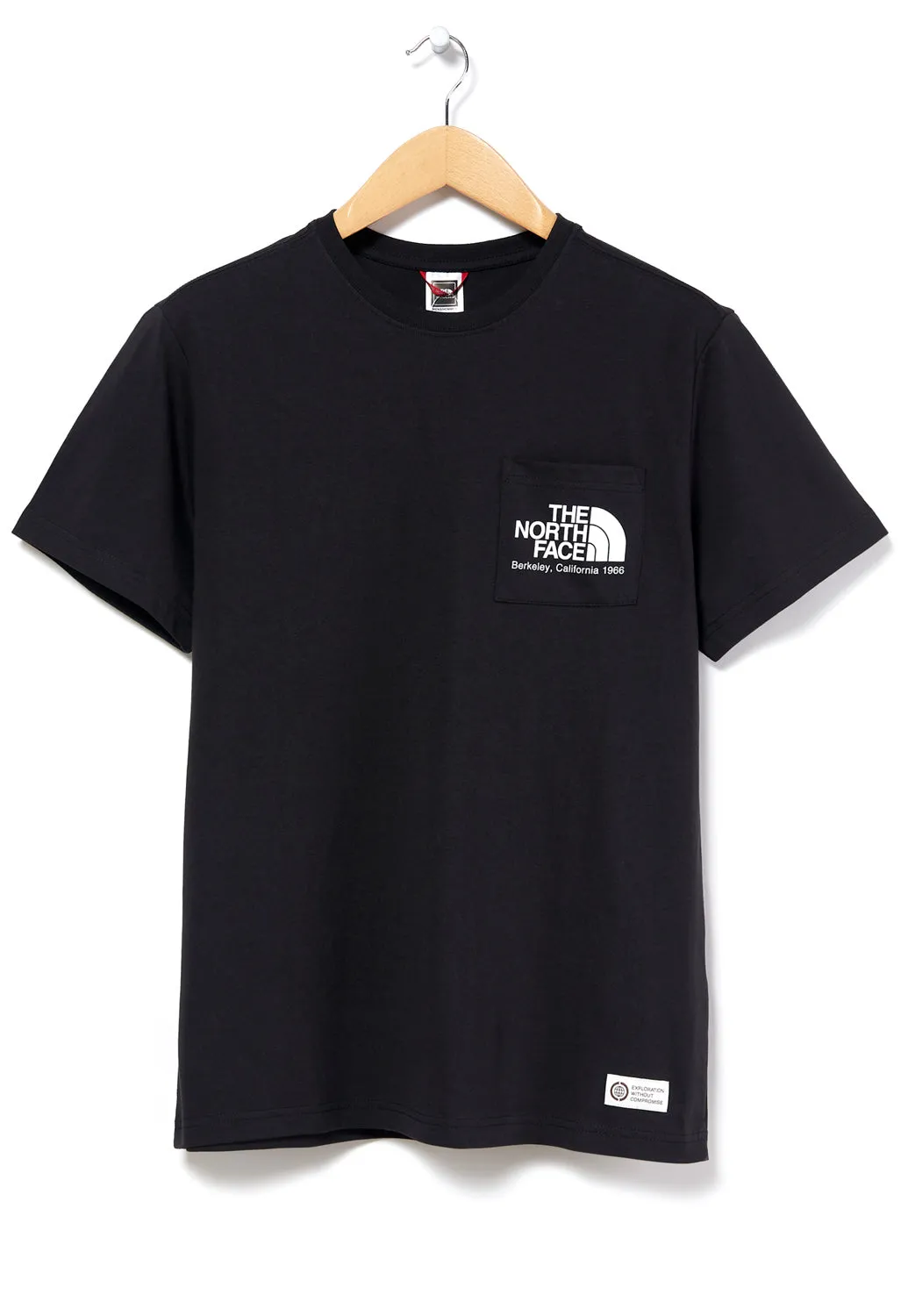 The North Face Men's Berkeley California Pocket T-Shirt - TNF Black