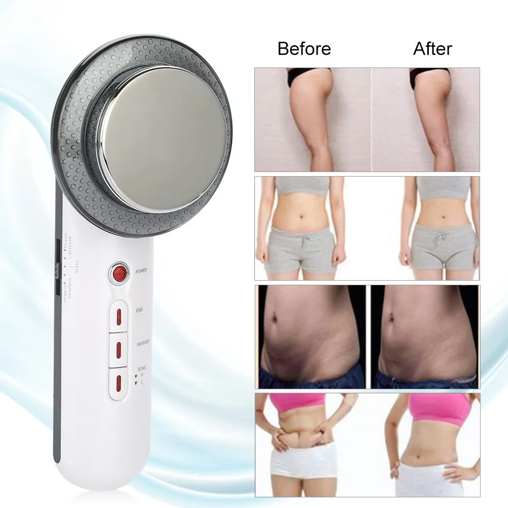 Three in One Slimming Instrument Ultrasonic Massage Beauty Instrument