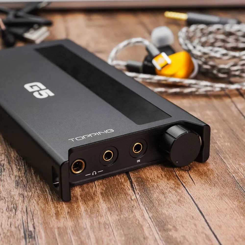 TOPPING G5 LDAC Audio Built-in NFCA HPA Portable Bluetooth DAC & AMP