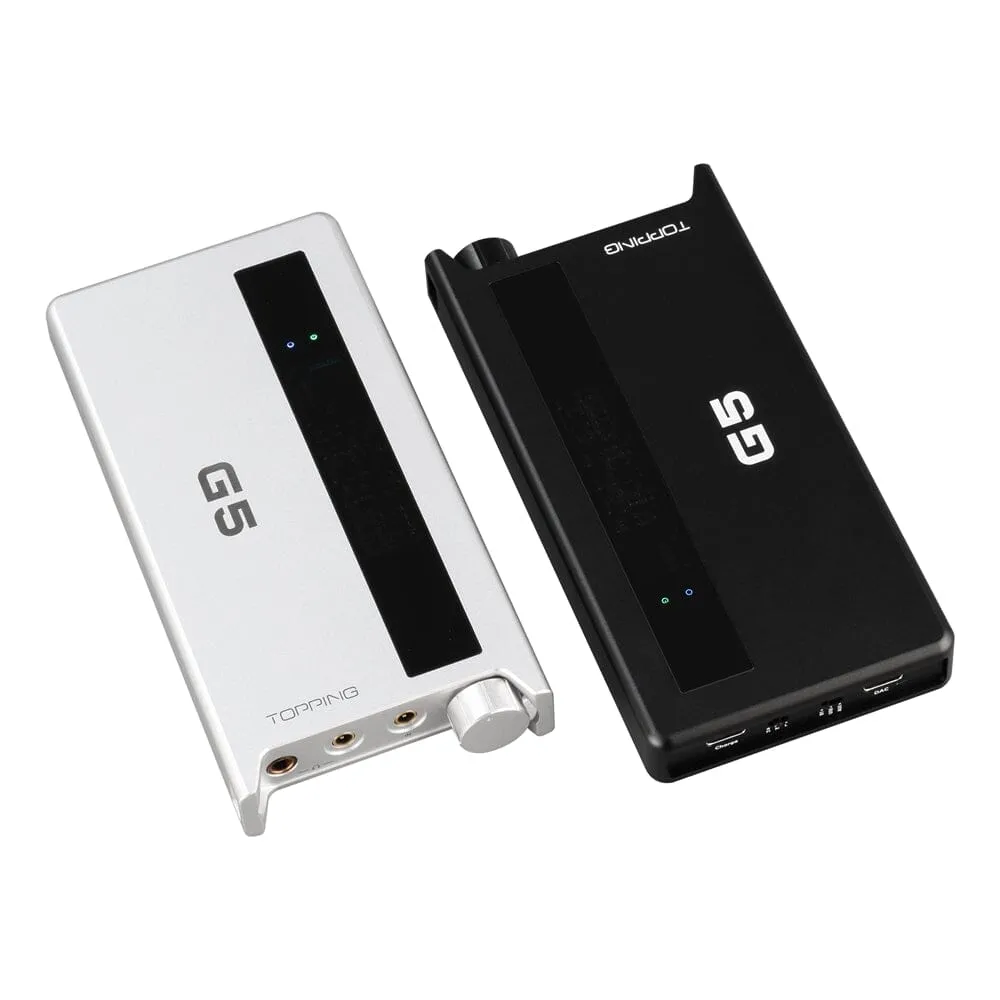 TOPPING G5 LDAC Audio Built-in NFCA HPA Portable Bluetooth DAC & AMP