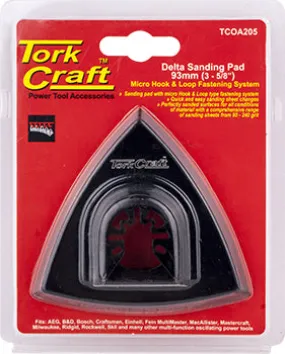 TORK CRAFT QUICK CHANGE BASE & ARBOR 93MM HOOK AND LOOP DELTA MICRO TCOA205