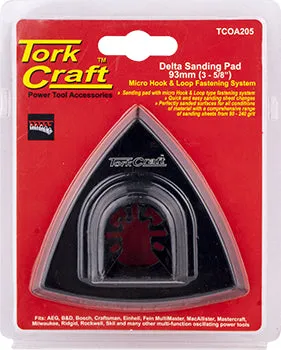 TORK CRAFT QUICK CHANGE BASE & ARBOR 93MM HOOK AND LOOP DELTA MICRO TCOA205