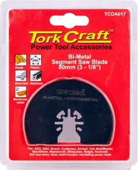 TORK CRAFT QUICK CHANGE SEGMENT SAW BLADE 80MM(3-1/8') TCOA017