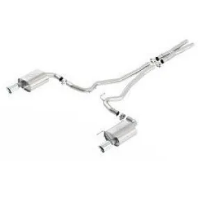 TOURING CAT BACK EXHAUST SYSTEM CHROME