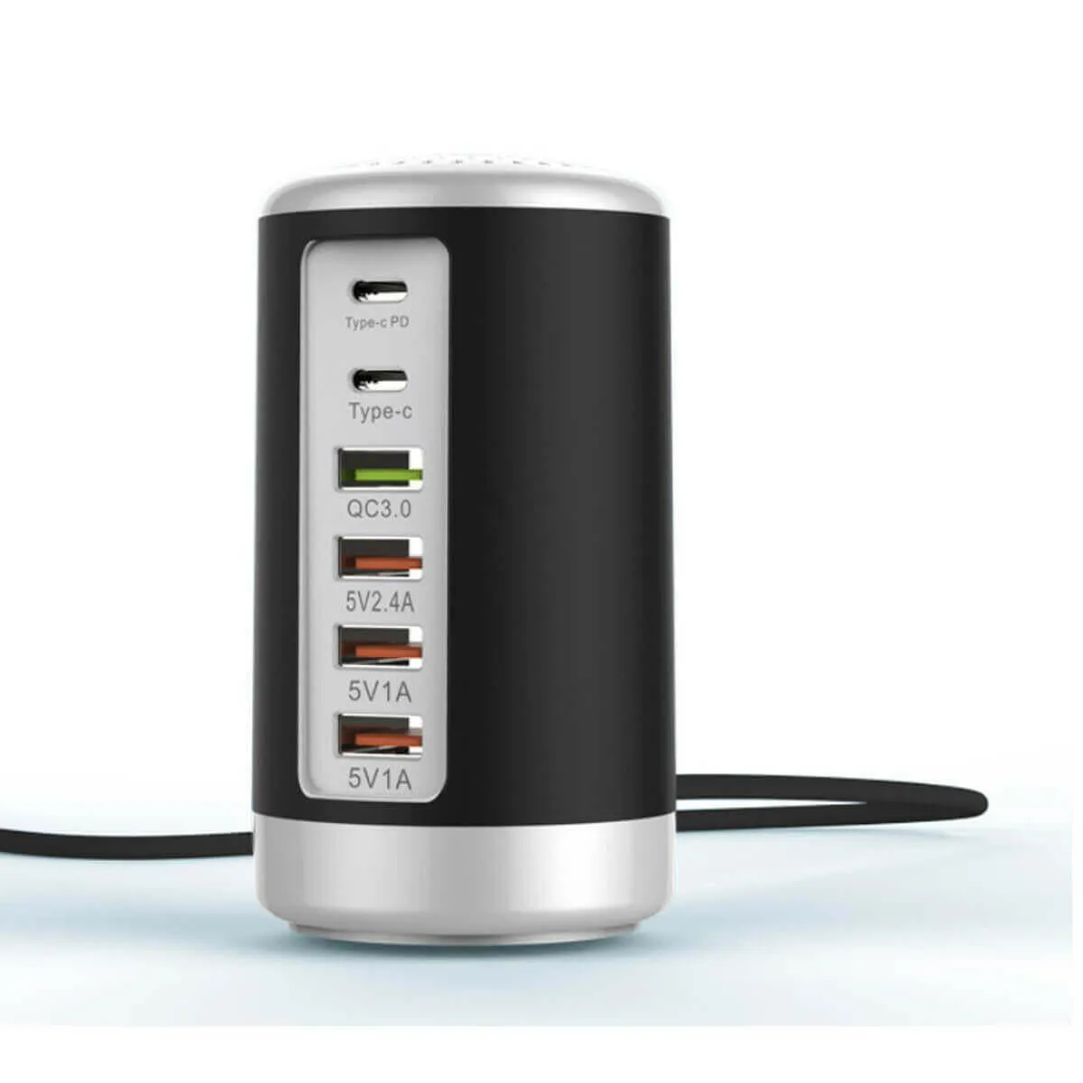 Tower USB With 6 High Speed Charging Ports