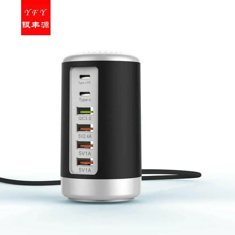 Tower USB With 6 High Speed Charging Ports