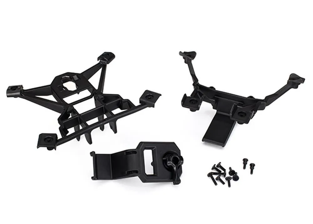 Traxxas Front & Rear Body Mounts & Screws, 7715