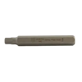 Triple Square Bit (12 Point) M10, 1/4 Inch Drive, 75mm Length