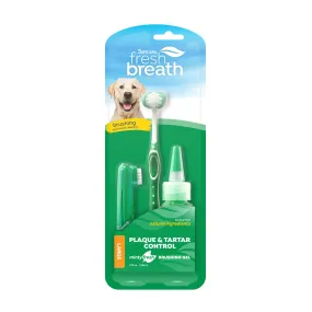 TropiClean Fresh Breath Oral Care Kit for Large Dogs