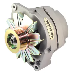 Tuff-Stuff Alternator - 100 amps - 12V - 1-Wire - Internal Regulator - 6-Rib Serpentine - Aluminum Case - Various Applications