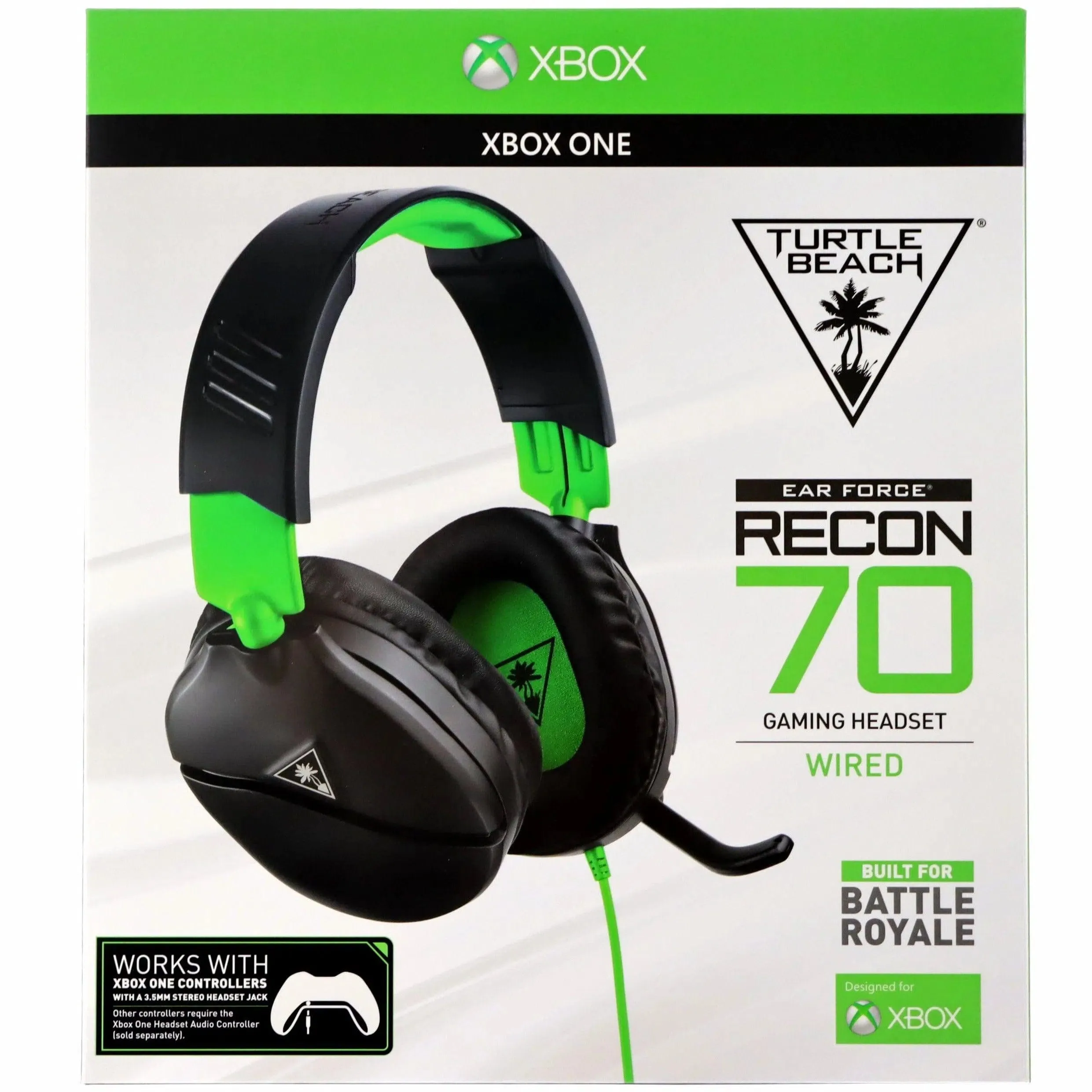 Turtle Beach - Wired Gaming Headset (Green) - Ear Force Recon 70x