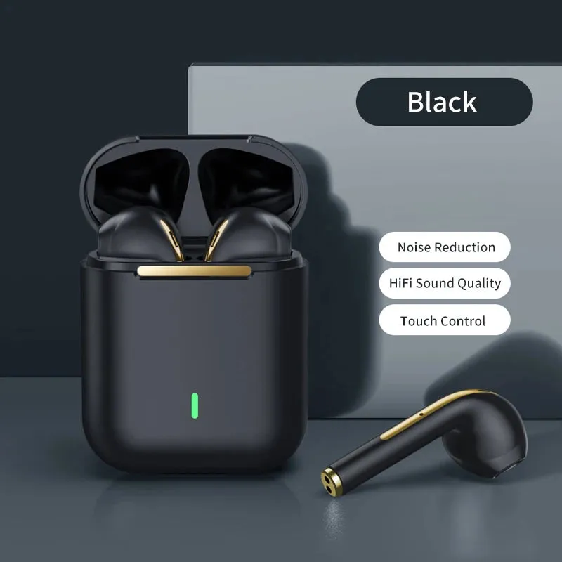 Ultimate Wireless Earbuds:5.3 Bluetooth Earphones with Noise Cancellation-with Wireless Charging- Deep Bass- Built-in Mic