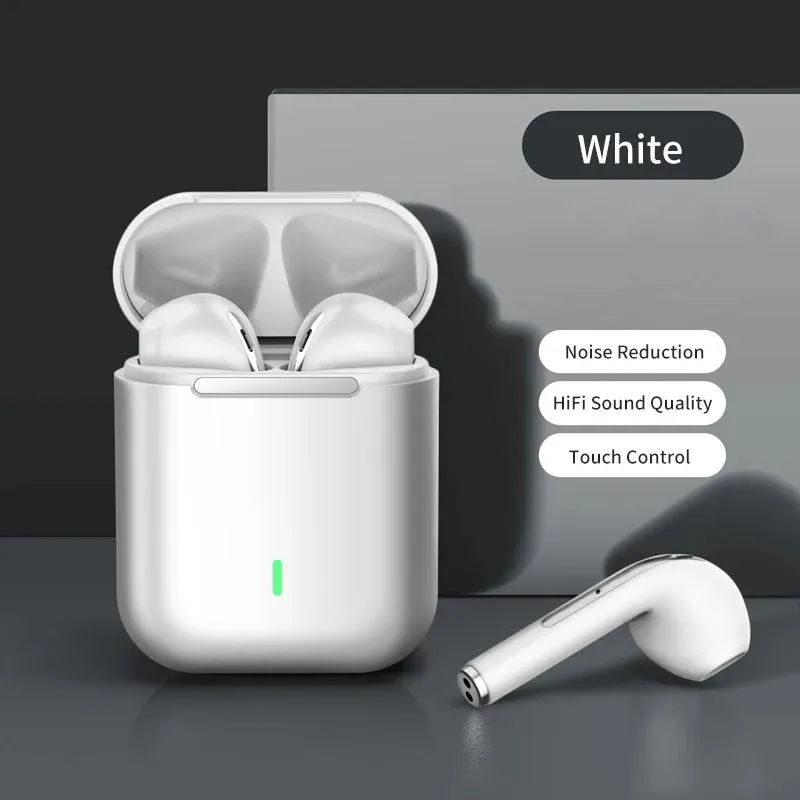 Ultimate Wireless Earbuds:5.3 Bluetooth Earphones with Noise Cancellation-with Wireless Charging- Deep Bass- Built-in Mic