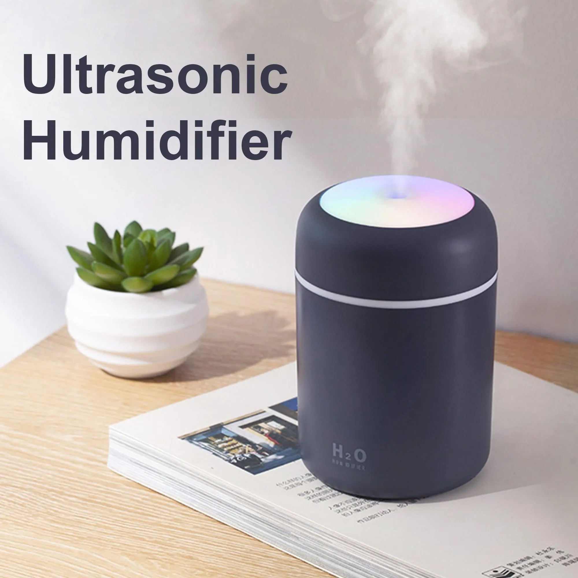 Ultrasonic Air Humidifier & Aroma Diffuser