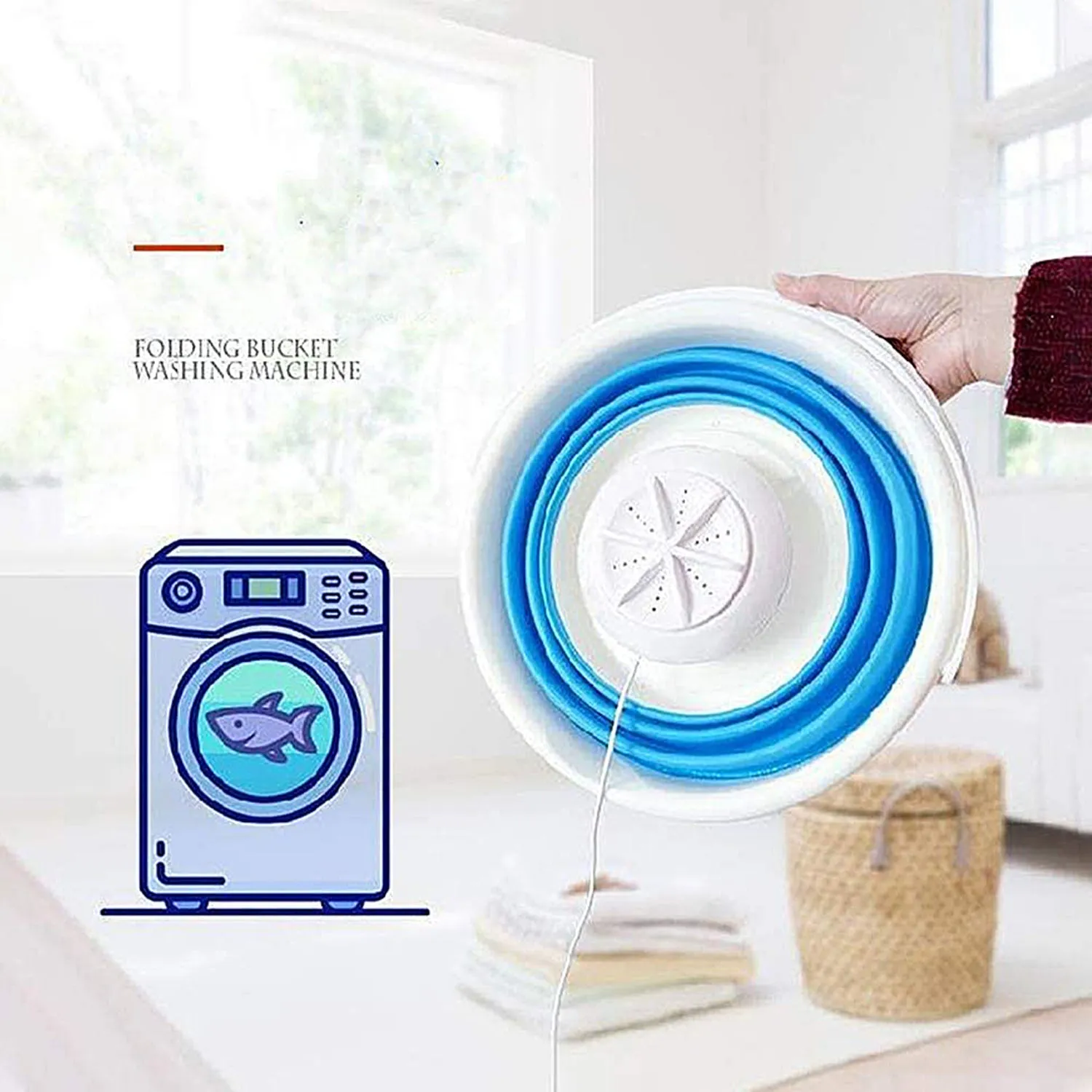 Ultrasonic Mini Washer