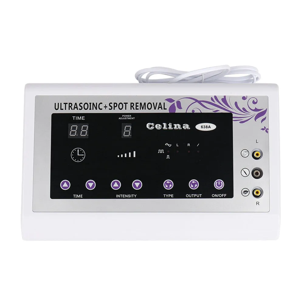 Ultrasound Machine Ultrasonic Facial Massager Body Face Skin Tigtening Spot Mole Removal Pen Care SPA Beauty Device