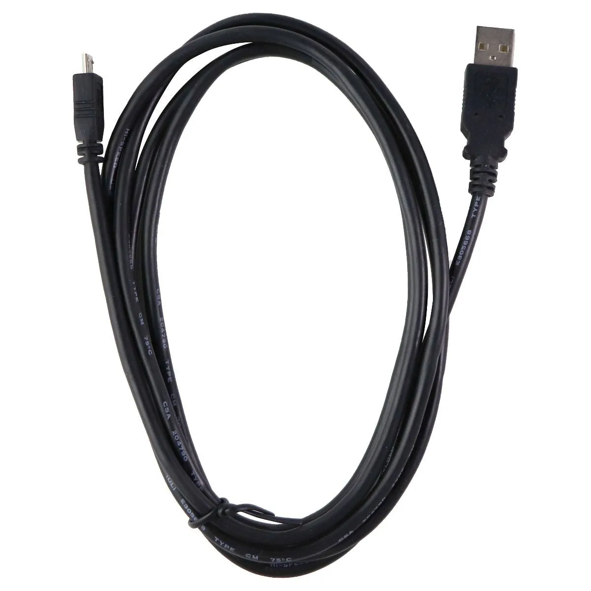 Universal (6-Foot) Heavy Duty Micro-USB to USB Charge/Sync Data Cable - Black