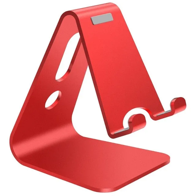 Universal Aluminium Stand Desk Holder For Apple Samsung Xiaomi Mobile Phone Holder For iPhone Metal Tablets Stand For iPad 2020