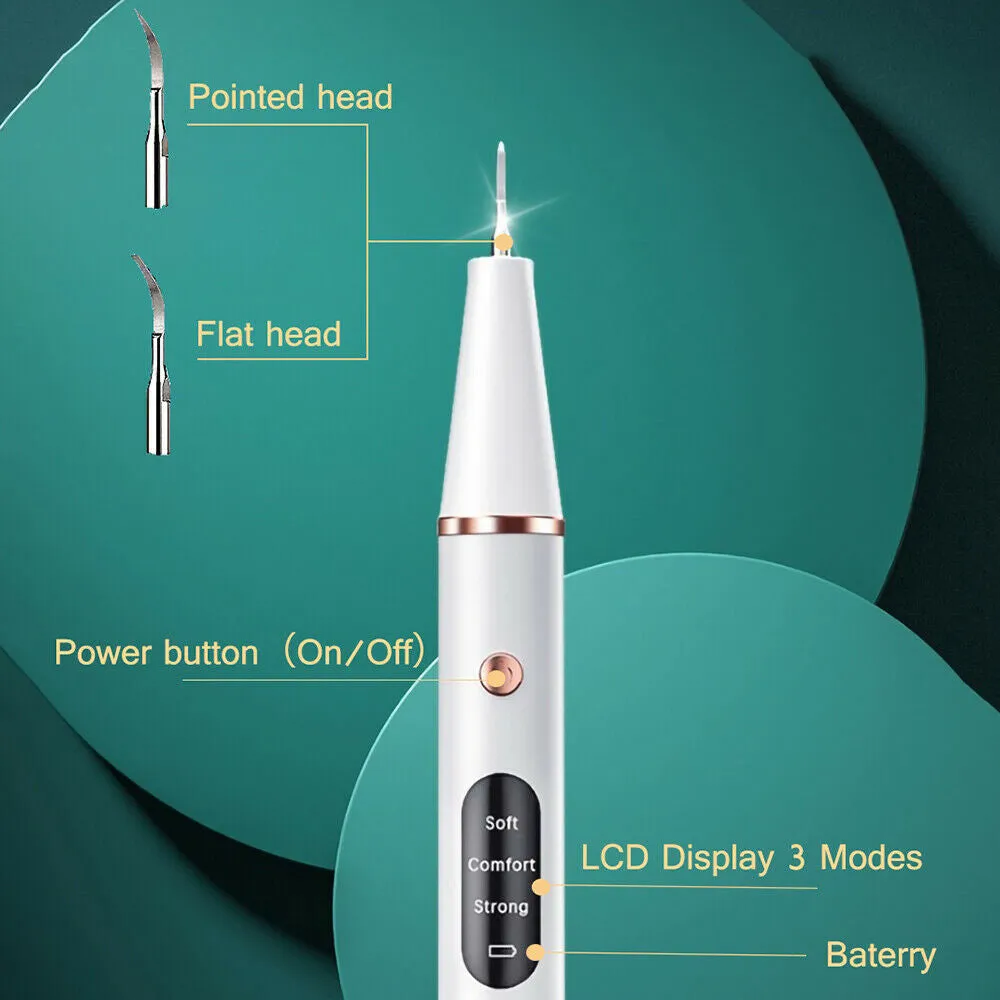 USB Charging Ultrasonic Electric Teeth Dental Scaler with LED Display