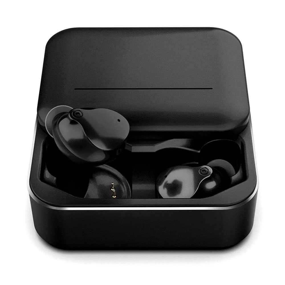 V10 True Wireless Stereo Earphone Touch-controlled Headphones Sports Headset Mini Earbuds with Mic Charging Box