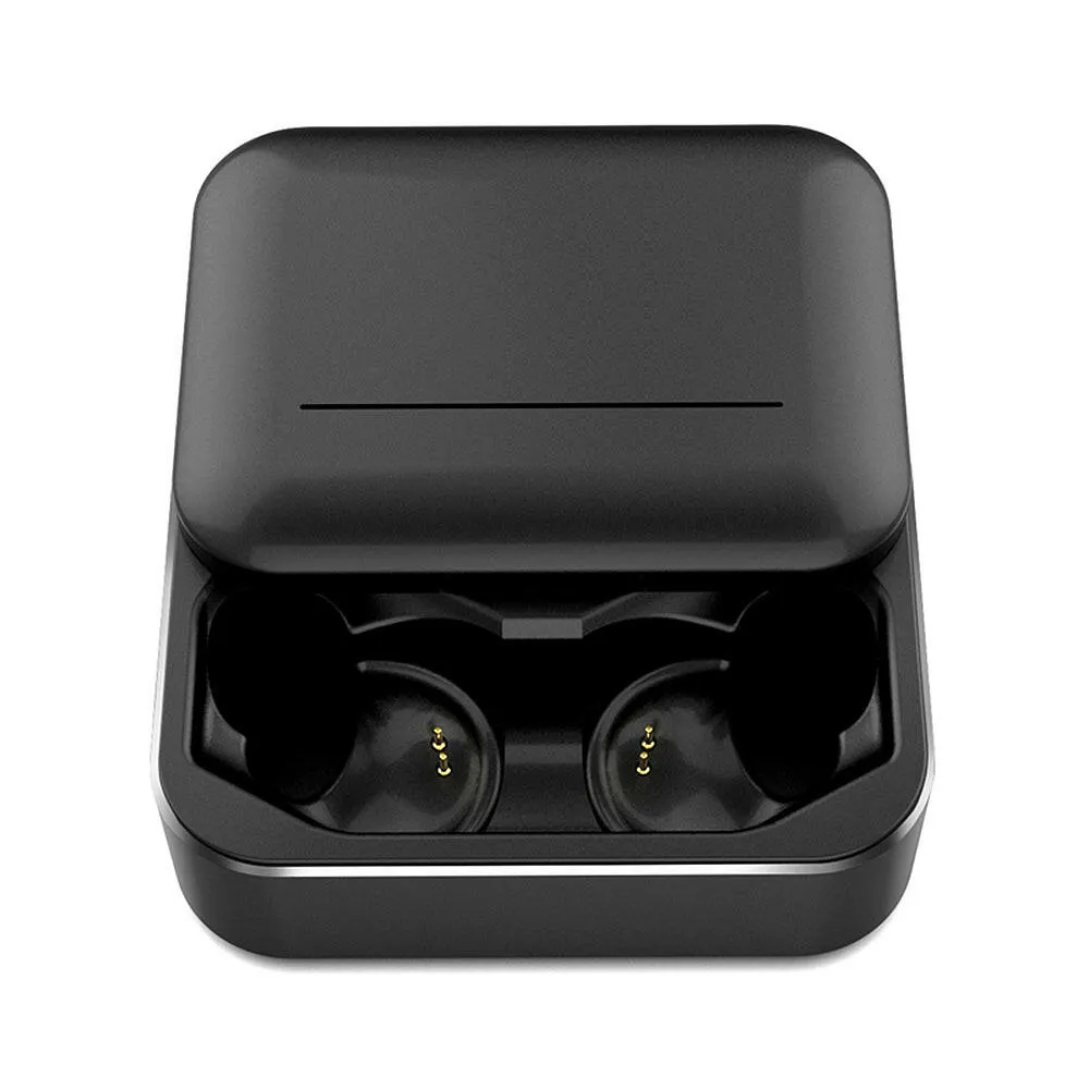 V10 True Wireless Stereo Earphone Touch-controlled Headphones Sports Headset Mini Earbuds with Mic Charging Box