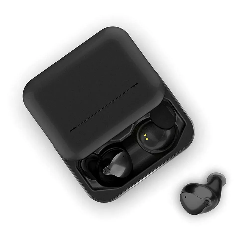 V10 True Wireless Stereo Earphone Touch-controlled Headphones Sports Headset Mini Earbuds with Mic Charging Box