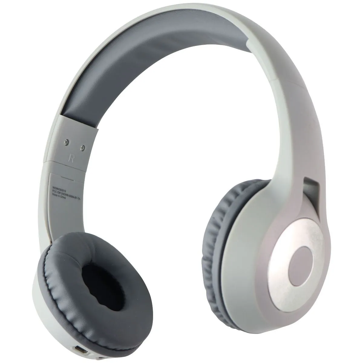 Vivitar Bluetooth Wireless On-Ear Headphones with Built-in Mic - Gray