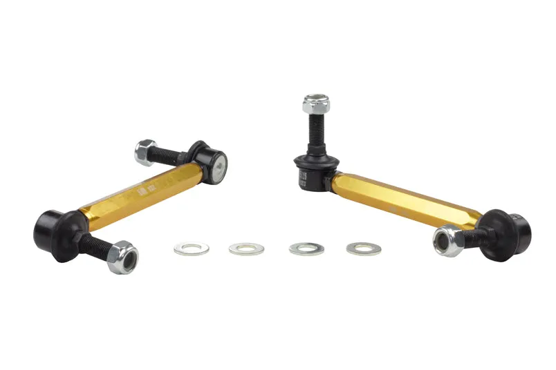 Whiteline Sway Bar End Link Kit (Universal Fit) [190-215mm/ 12mm Ball Stud] Front - KLC180-195