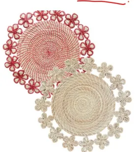 Woven Flower Placemat